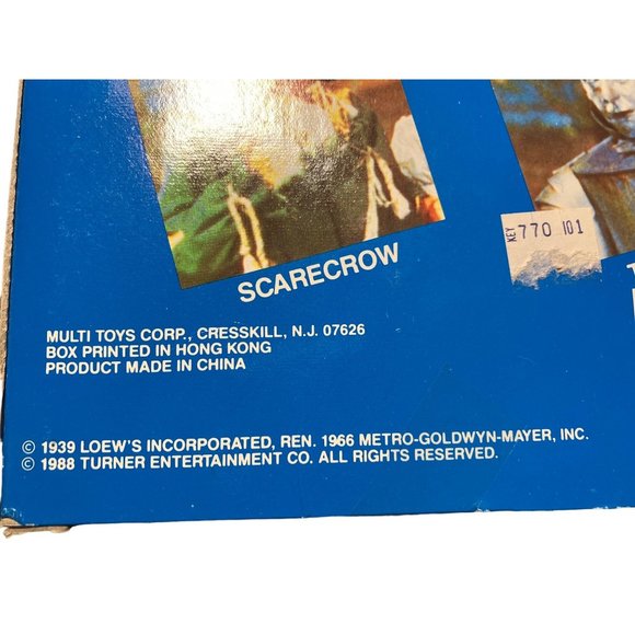 Wizard of Oz 50TH Anniversary Character Doll SCARECROW 1988 Multi Toys Corp - Picture 10 of 12